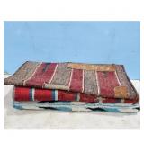 3 Vintage Saddle Blanket Pad Collection