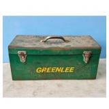 Greenlee Tool Box Lot Green