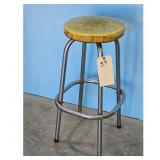Vintage Schoenling Club Drinker Bar Stool