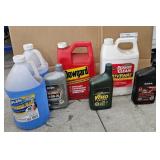 Lot of Automotive Fluids: Splash, Meijer, Dowgard,