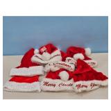 Christmas Santa Hats Lot