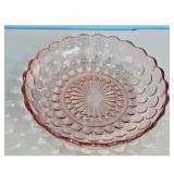 Pink Depression Glass Bowl