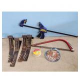 Irwin Clamp, Saw, and roof jacks