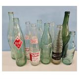Vintage Soda Pop Bottles Collection