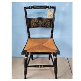 Antique Hitchcock Style Rush Seat Chair