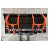 80" skeleton rock bucket with grapple