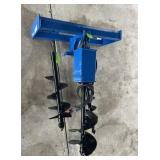 Skid steer auger with 8"/12ï¿½/16ï¿½ augers