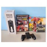 GEARLUX Sustain Pedal & Nintendo Switch Controller