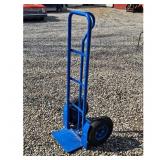 Blue Heavy Duty Hand Truck Dolly with Large Wheels