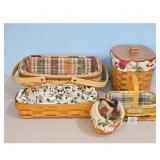 Longaberger Basket Set - Woven Traditions