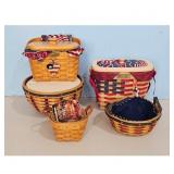 Longaberger 2004 20th Century Basket Collection -