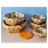 Longaberger Woven Traditions Baskets Set of 5