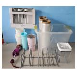 Assorted Kitchen and Home Organization/ YETI WATER