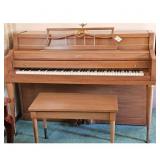 Wurlitzer Spinet Piano with Bench