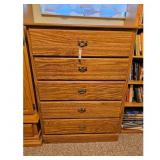 5-Drawer Tall Dresser Chest