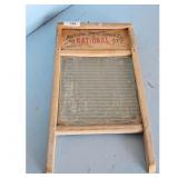 National Washboard Co. No. 512 Wooden Wash Board