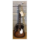 Vintage Silver tone Acoustic Guitar