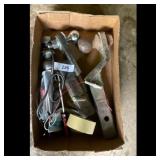 Lot of 2 Trailer Hitch Ball Mounts and Accessories