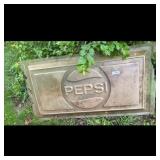 Vintage Pepsi Advertising Sign