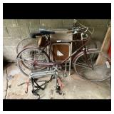 Vintage Red 3-Speed Bicycle