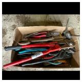 Assorted Pliers and Cutting Tools Lot