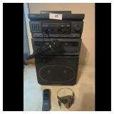 VocoPro Duet Karaoke Machine with Microphone and H