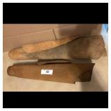 Vintage Leather Rifle Scabbards - Lot of 2