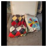 Handmade Quilted Items Lot
