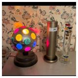 Disco Ball Light and HoMedics Aroma Diffuser Lot