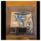 Lot of Nautical and Military Collectibles: Model S