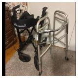 Drive Medical Folding Walker and Rollator Walker
