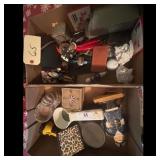 Assorted Collectible Lot with Figurines, Golf Ball
