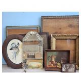 Vintage Picture Frames and Mirror Collection