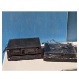 Kenwood Stereo System Turntable and Cassette Deck