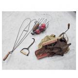 Rug Beater/Hay Hook/ & Other
