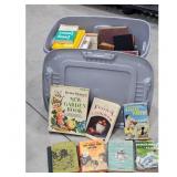 Lot of Vintage Books - Cookbooks, Novels, Refer