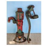 Vintage MYERS Cast Iron Hand Water Pump with Handl