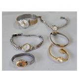 Lot of 6 Womens Watches - Assorted Brands and Styl