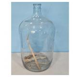 Large Clear Glass Jar/Demijohn Bottle