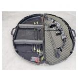 Kodiak Compound Bow with Hard Case and Arrows