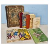 Lot of 7 Vintage Books: Geography, Columbus, & Mor