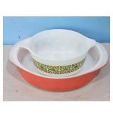 Pink Flamingo Pyrex Casserole Dish & Other