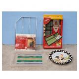 Grill Life BBQ Tool Set & Bakeware Organizer Lot