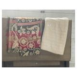 Chanel blanket & loomed blanket
