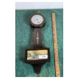 Gilbert Banjo Clock wind-up action