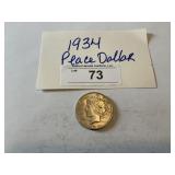1934 Peace Dollar