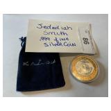 Jedediah Smith .999 fine Silver Coin