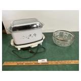 Westbend warmer & Candy dish