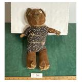 Primitive Folkart Teddy Bear