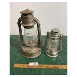 Ditze Oil Lamp and a battery lamp